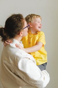 child under the custody of his mother